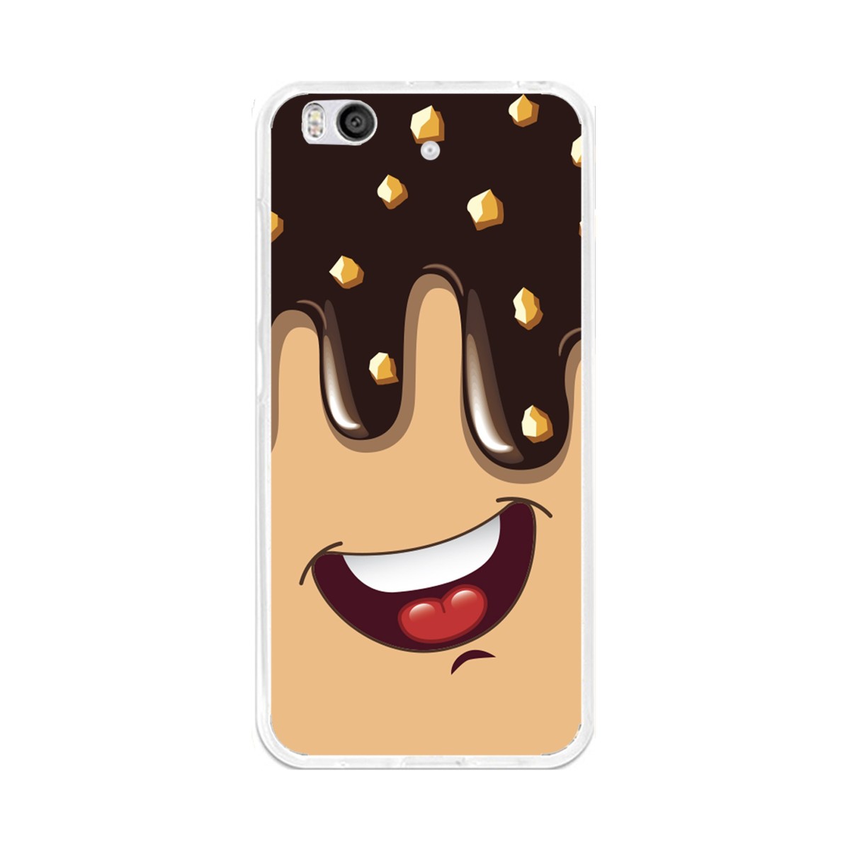 Funda Gel Tpu para Xiaomi Mi 5S Diseño Helado Chocolate Dibujos