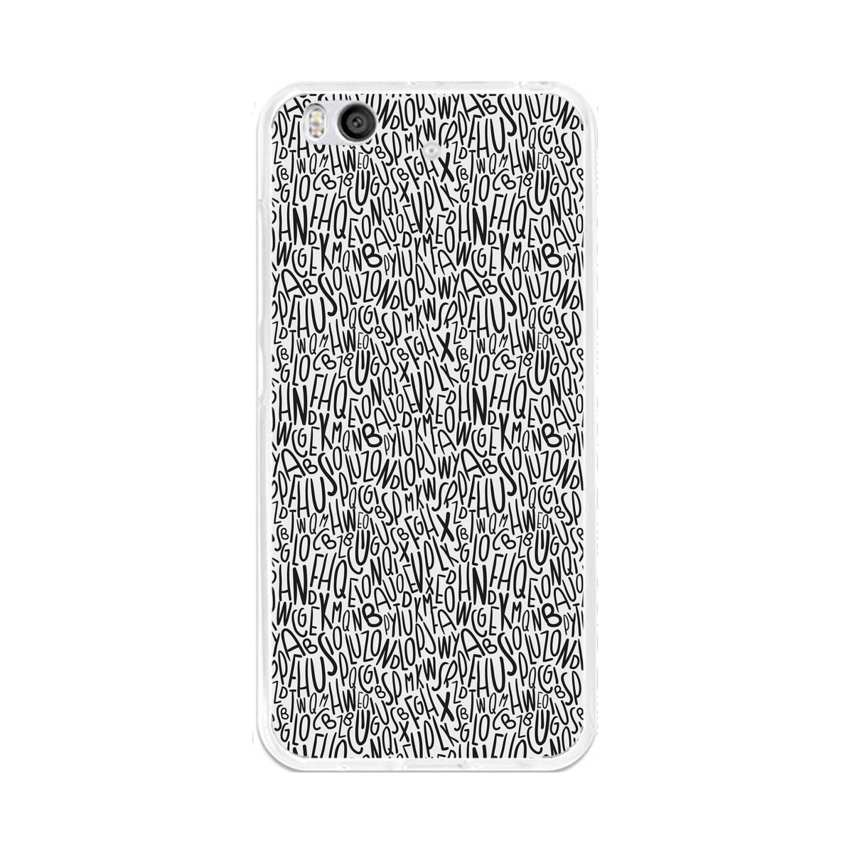 Funda Gel Tpu para Xiaomi Mi 5S Diseño Letras Dibujos