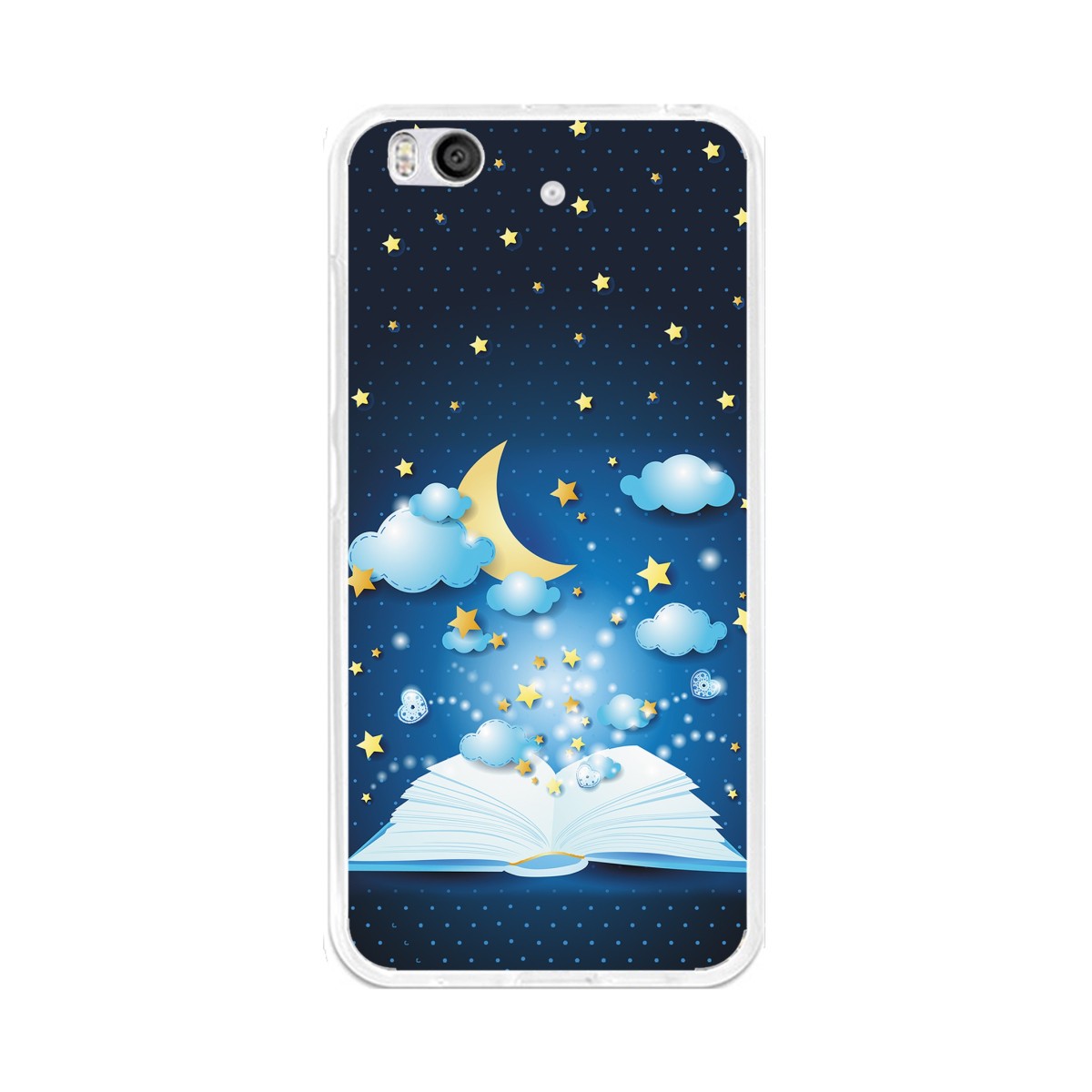 Funda Gel Tpu para Xiaomi Mi 5S Diseño Libro-Cuentos Dibujos