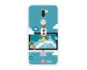 Funda Gel Tpu para Xiaomi Mi 5S Plus Diseño Cohete Dibujos