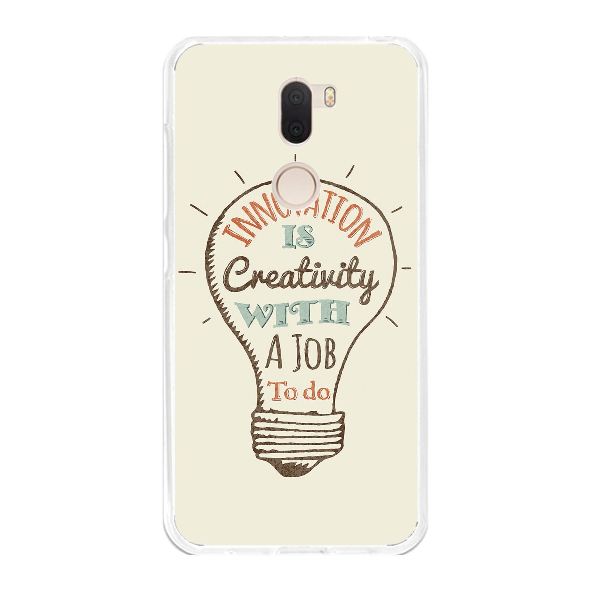 Funda Gel Tpu para Xiaomi Mi 5S Plus Diseño Creativity Dibujos