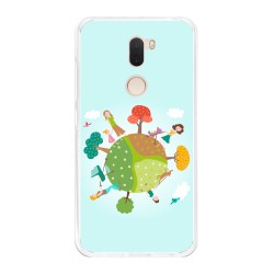 Funda Gel Tpu para Xiaomi Mi 5S Plus Diseño Familia Dibujos