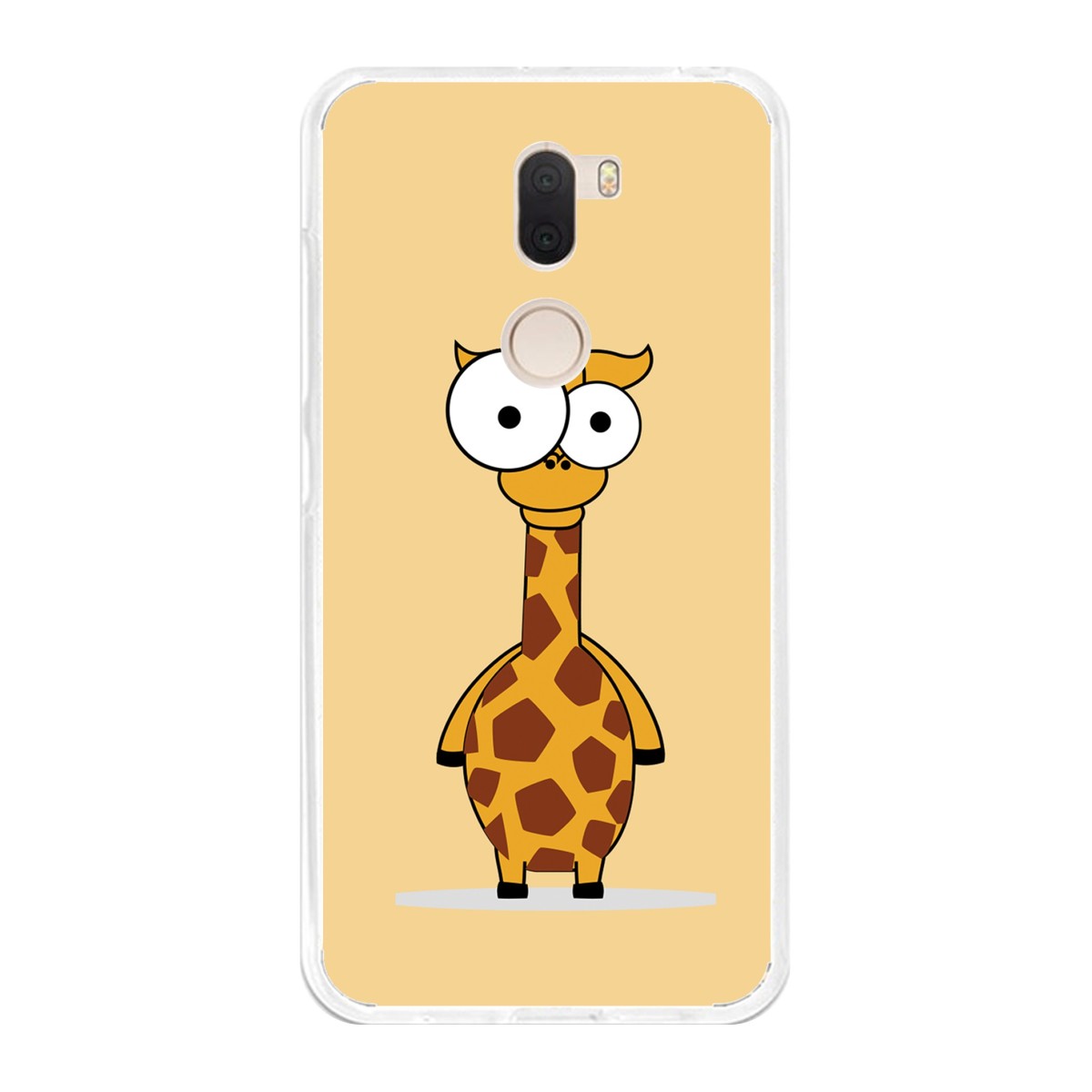 Funda Gel Tpu para Xiaomi Mi 5S Plus Diseño Jirafa Dibujos