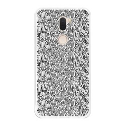 Funda Gel Tpu para Xiaomi Mi 5S Plus Diseño Letras Dibujos