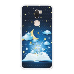 Funda Gel Tpu para Xiaomi Mi 5S Plus Diseño Libro-Cuentos Dibujos