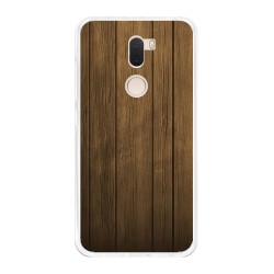 Funda Gel Tpu para Xiaomi Mi 5S Plus Diseño Madera Dibujos