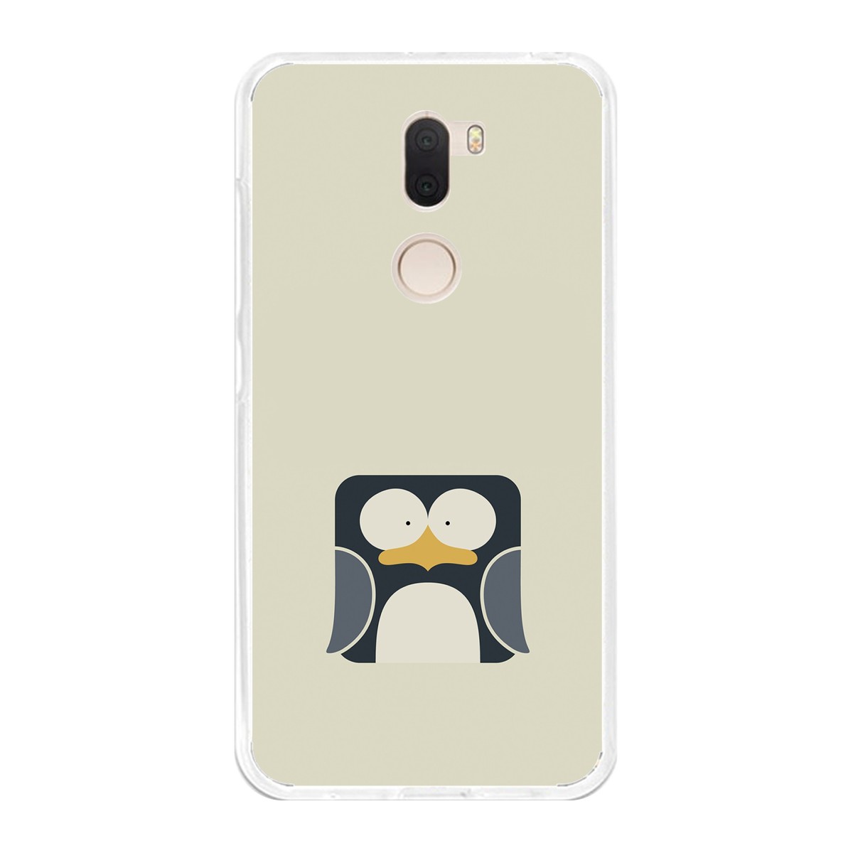 Funda Gel Tpu para Xiaomi Mi 5S Plus Diseño Pingüino Dibujos