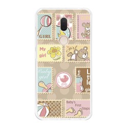 Funda Gel Tpu para Xiaomi Mi 5S Plus Diseño Sellos Dibujos