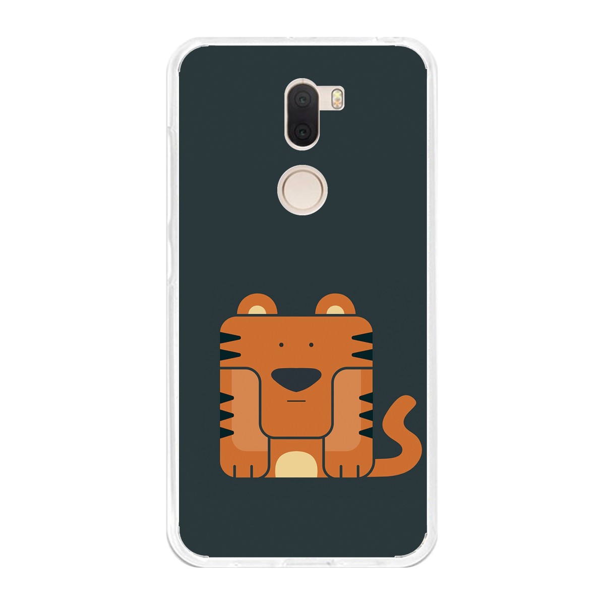 Funda Gel Tpu para Xiaomi Mi 5S Plus Diseño Tigre Dibujos