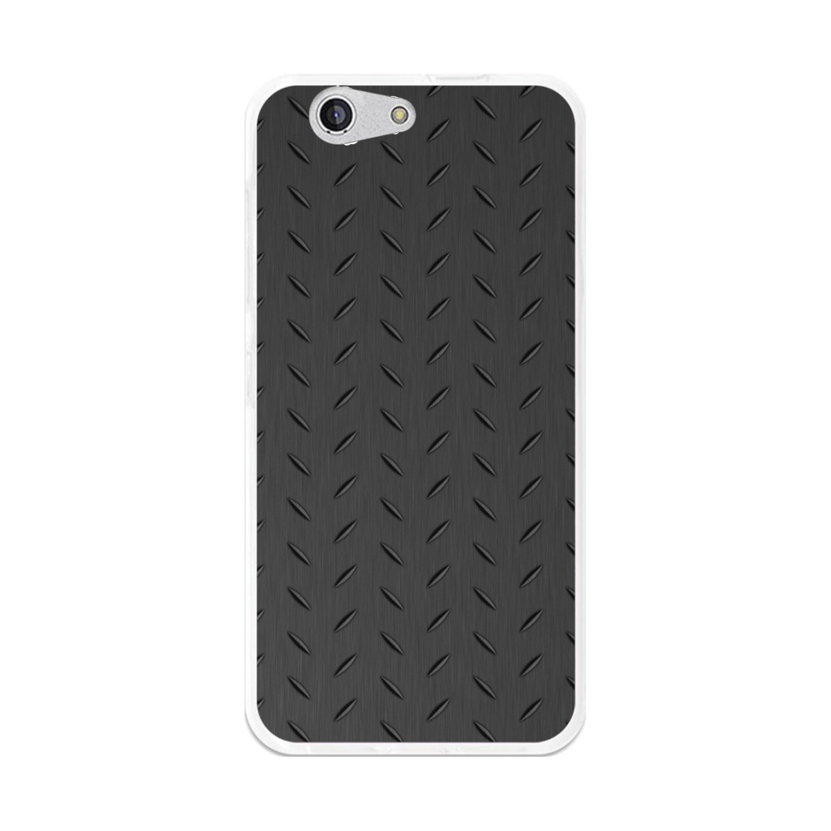 Funda Gel Tpu para Zte Blade A512 Diseño Metal Dibujos