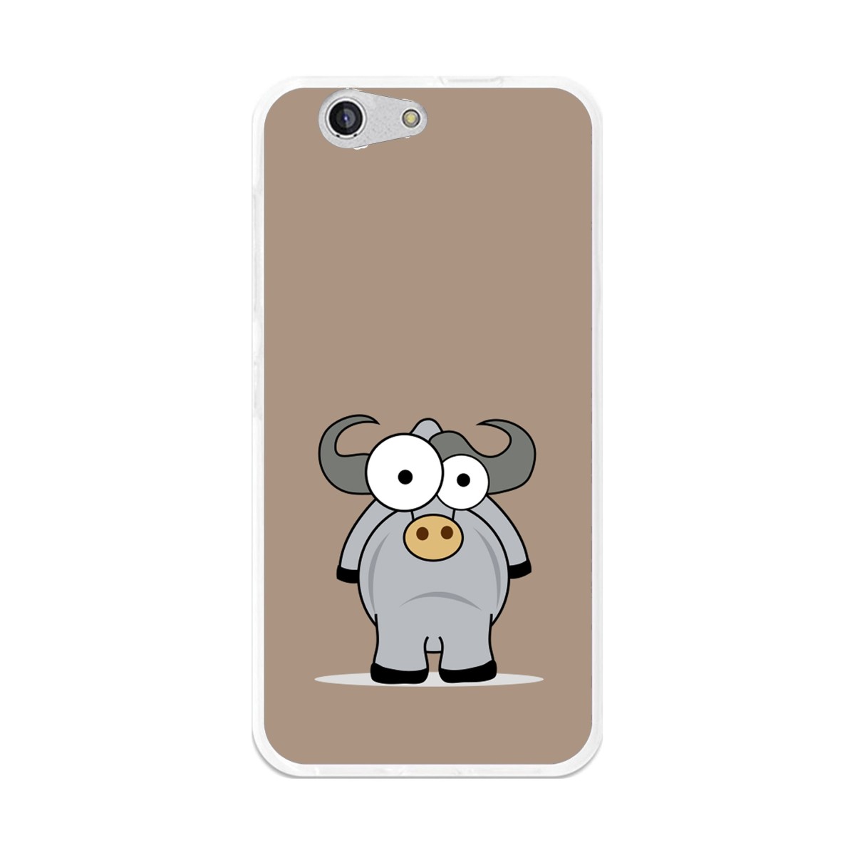 Funda Gel Tpu para Zte Blade A512 Diseño Toro Dibujos