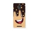 Funda Gel Tpu para Bq Aquaris U Plus Diseño Helado Chocolate Dibujos