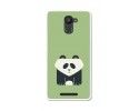 Funda Gel Tpu para Bq Aquaris U Plus Diseño Panda Dibujos