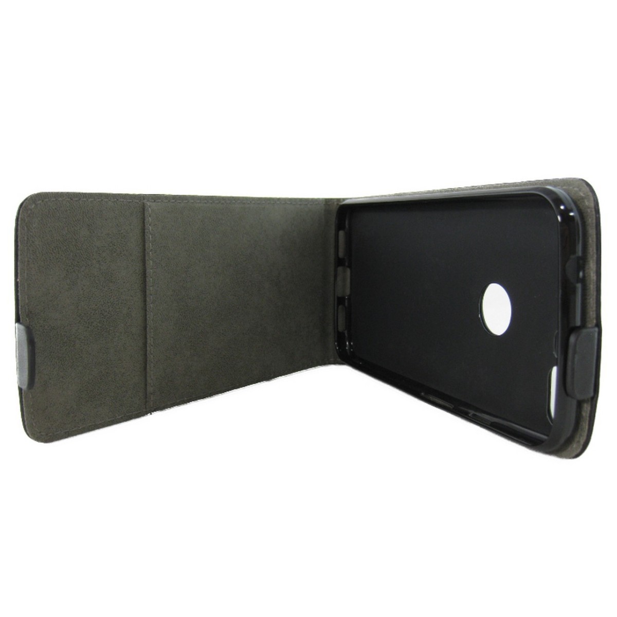 Funda Piel Premium Negra Ultra-Slim para Google Pixel