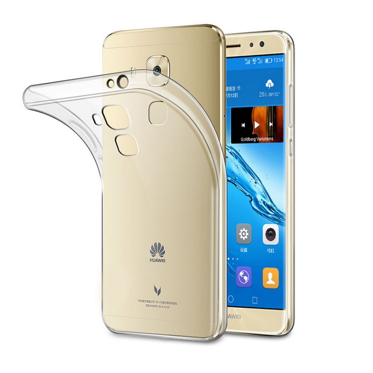 Funda Gel Tpu Fina Ultra-Thin 0,3mm Transparente para Huawei Nova Plus