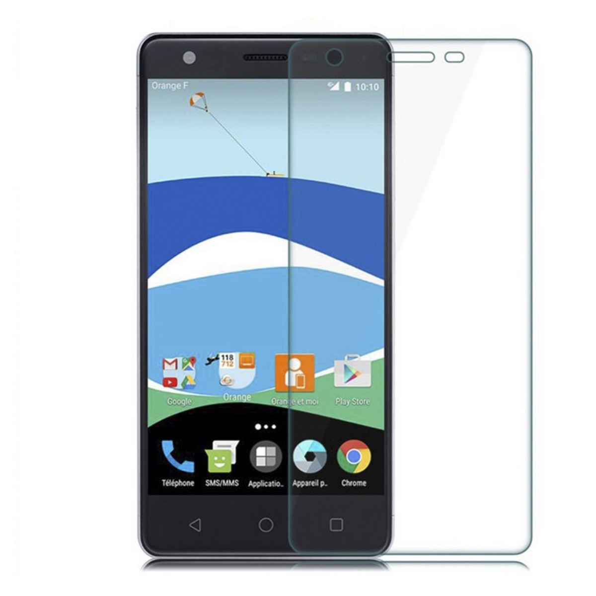 Protector Pantalla Cristal Templado para Orange Neva 80 / Zte Blade V770 Vidrio