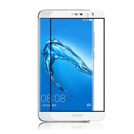 Protector Cristal Templado Frontal Completo Blanco para Huawei Nova Plus Vidrio