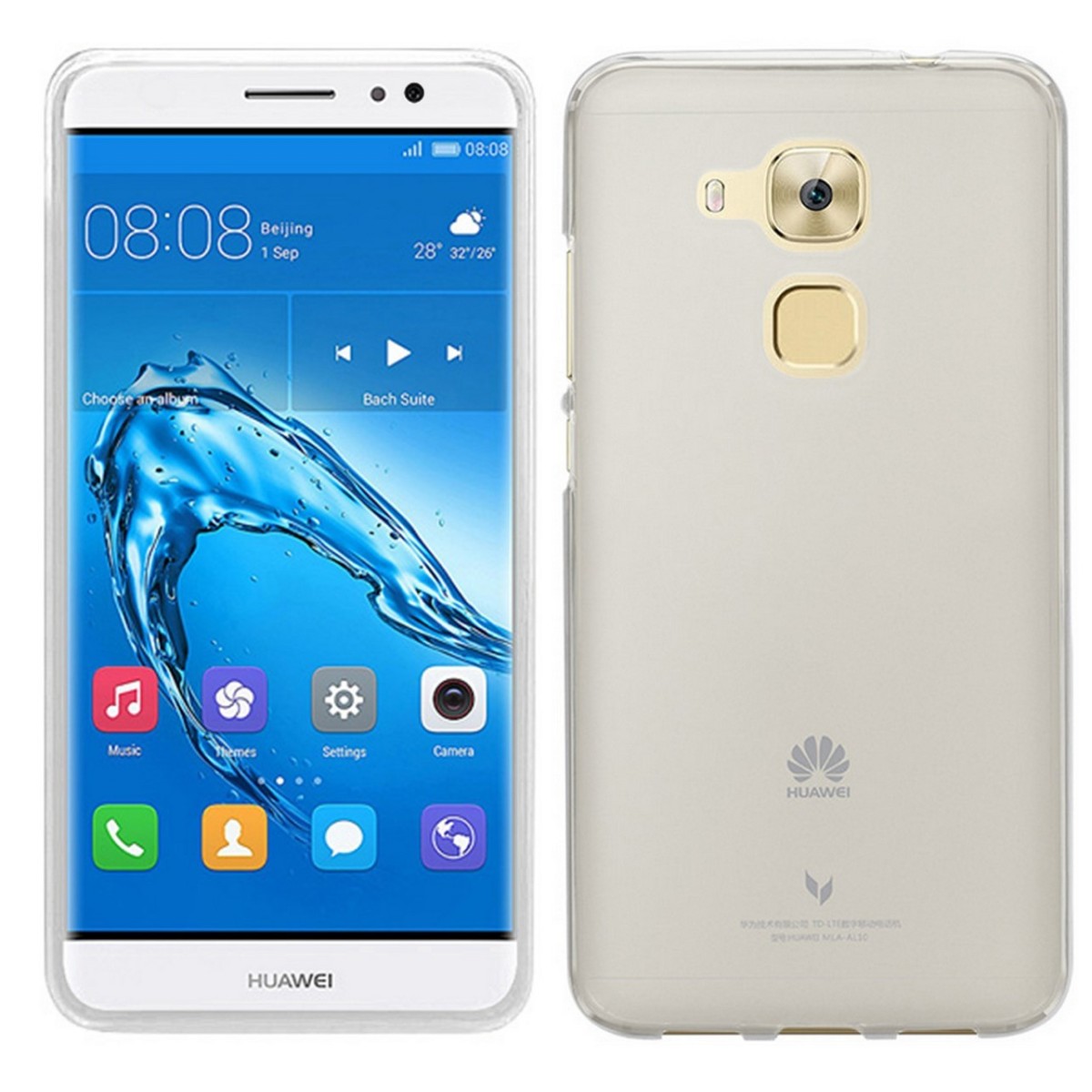 Funda Gel Tpu para Huawei Nova Plus Color Transparente