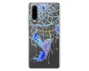 Funda Gel Transparente para Huawei P30 diseño Plumas Dibujos