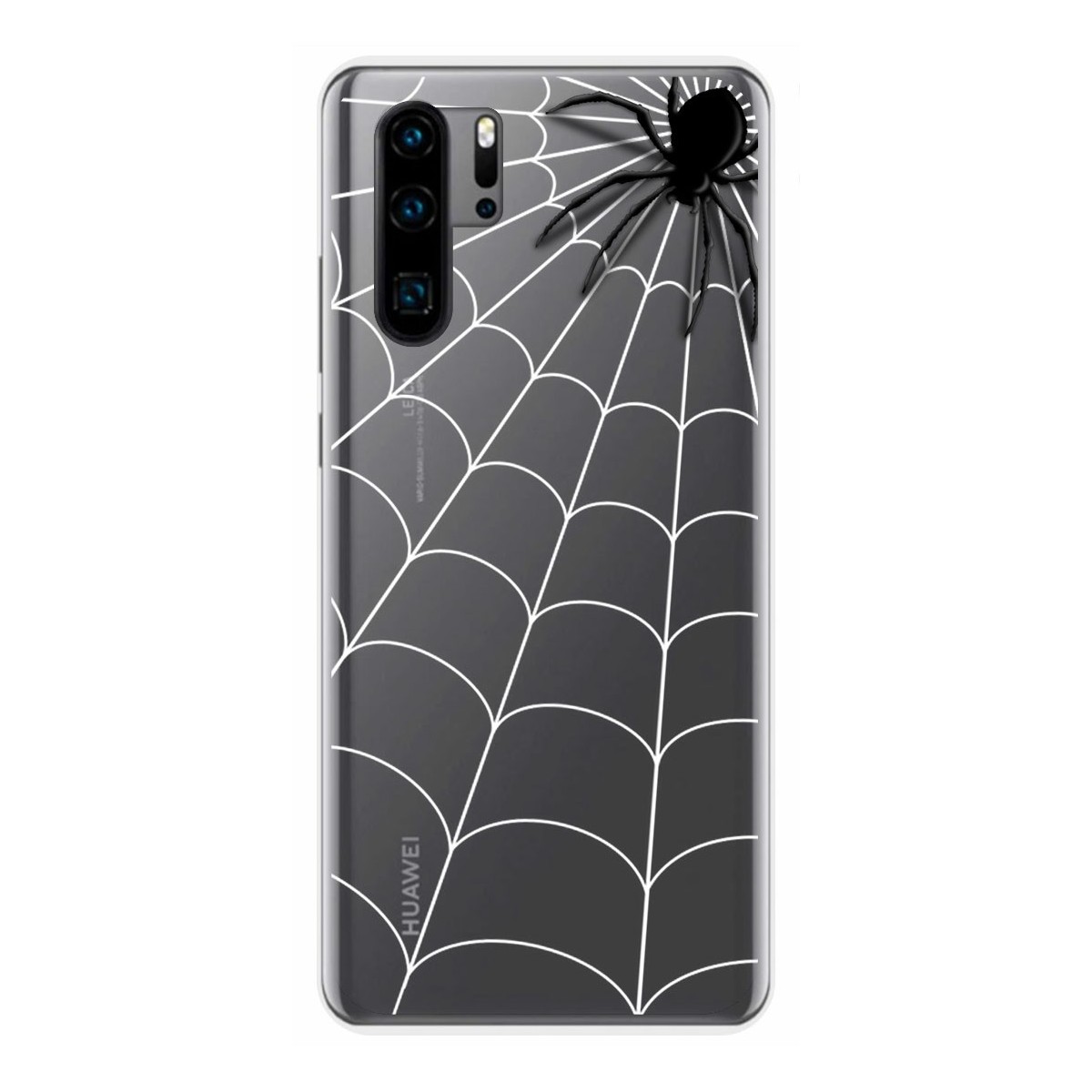 Funda Gel Transparente para Huawei P30 Pro diseño Araña Dibujos