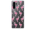 Funda Gel Transparente para Huawei P30 Pro diseño Flamenco Dibujos