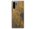 Funda Gel Transparente para Huawei P30 Pro diseño Hojas Dibujos