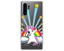 Funda Gel Transparente para Huawei P30 Pro diseño Unicornio Dibujos
