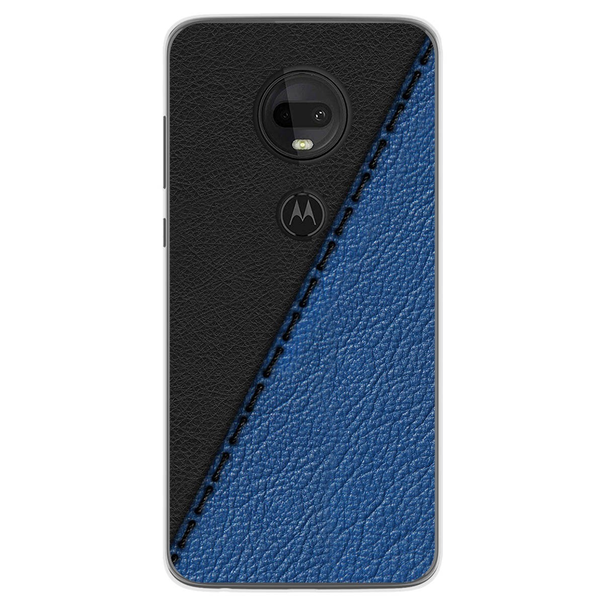 Funda Gel Tpu para Motorola Moto G7 / G7 Plus diseño Cuero 02 Dibujos
