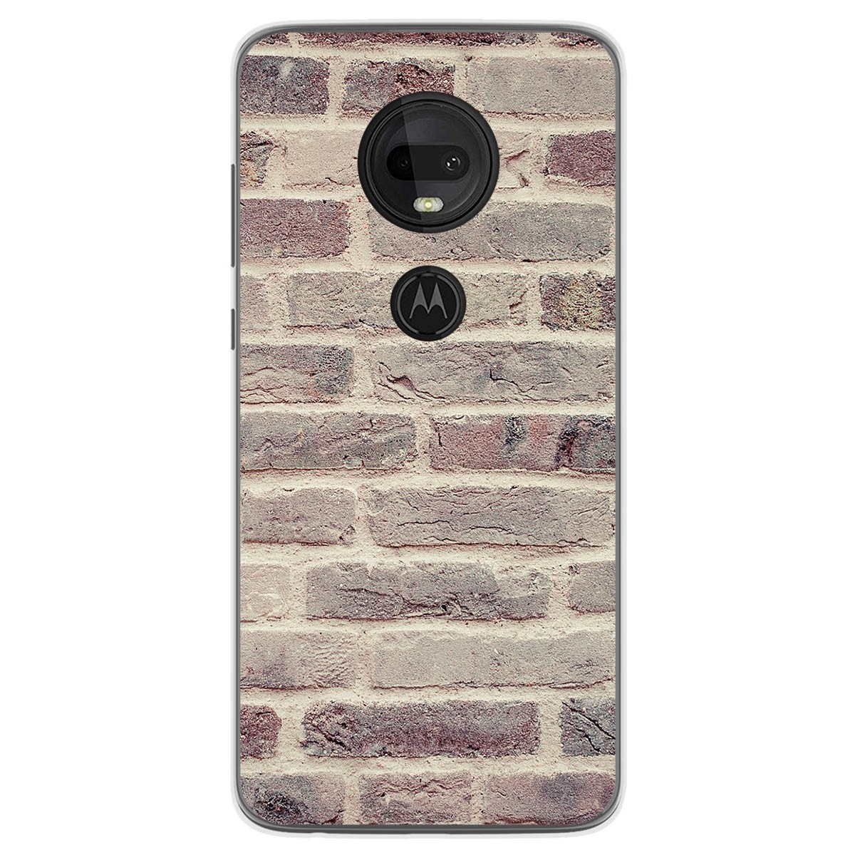 Funda Gel Tpu para Motorola Moto G7 / G7 Plus diseño Ladrillo 01 Dibujos