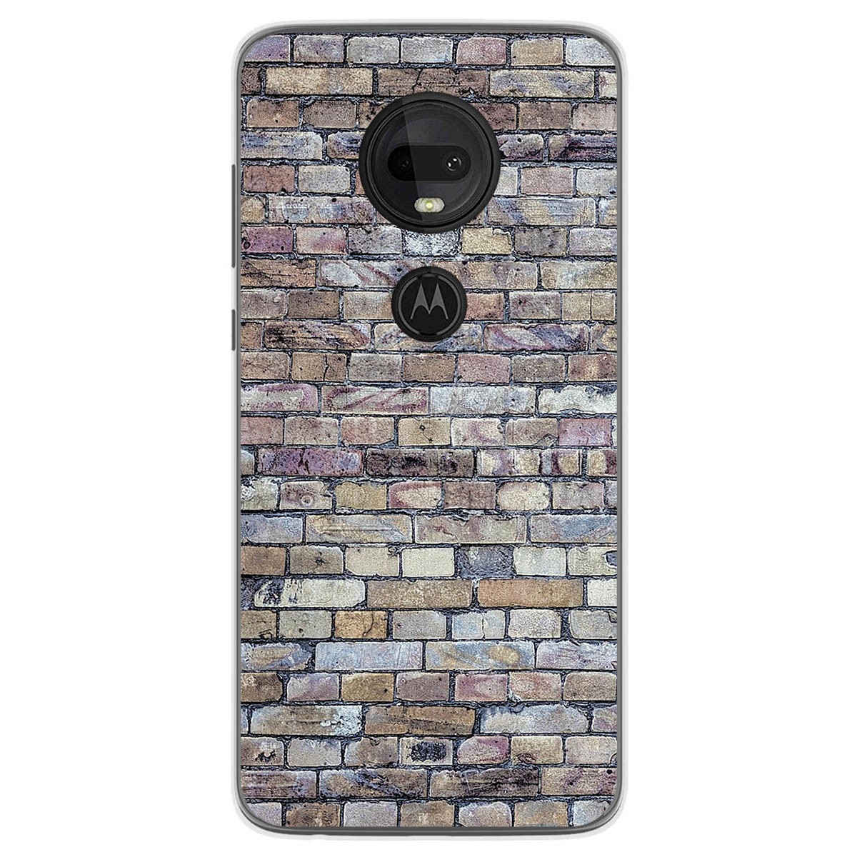 Funda Gel Tpu para Motorola Moto G7 / G7 Plus diseño Ladrillo 02 Dibujos