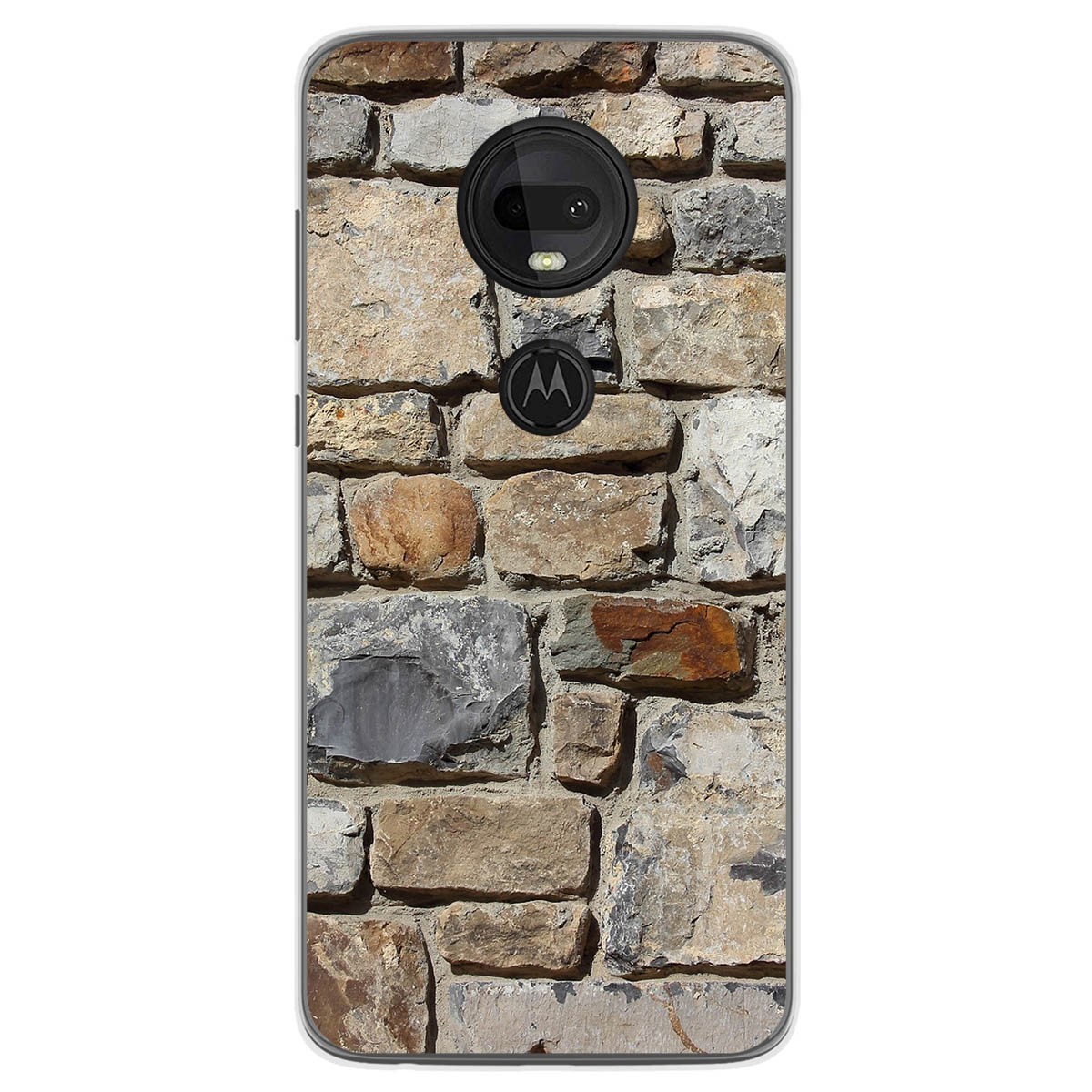 Funda Gel Tpu para Motorola Moto G7 / G7 Plus diseño Ladrillo 03 Dibujos
