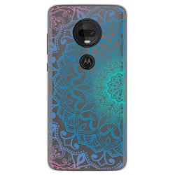 Funda Gel Transparente para Motorola Moto G7 / G7 Plus diseño Mandala Dibujos