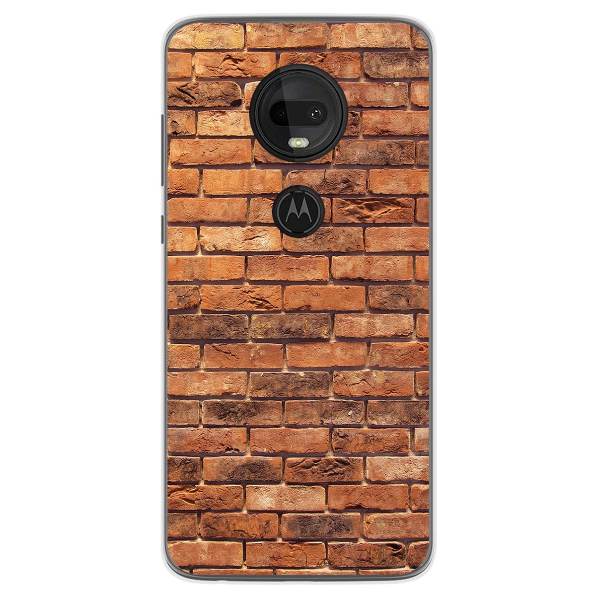 Funda Gel Tpu para Motorola Moto G7 / G7 Plus diseño Ladrillo 04 Dibujos