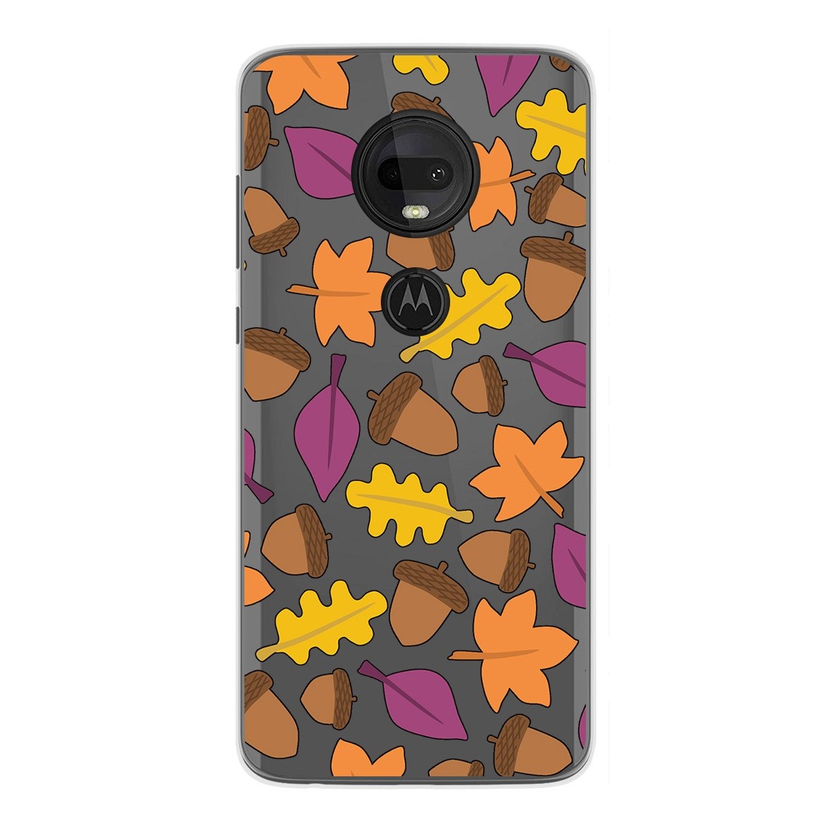 Funda Gel Transparente para Motorola Moto G7 / G7 Plus diseño Otoño Dibujos