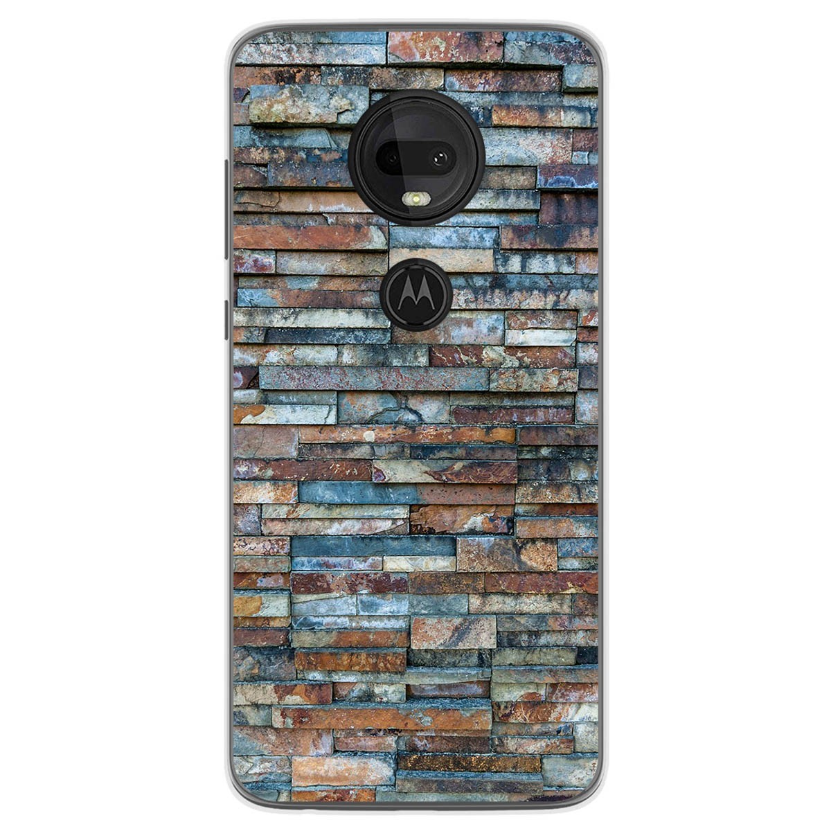 Funda Gel Tpu para Motorola Moto G7 / G7 Plus diseño Ladrillo 05 Dibujos