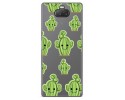 Funda Gel Transparente para Sony Xperia 10 diseño Cactus Dibujos