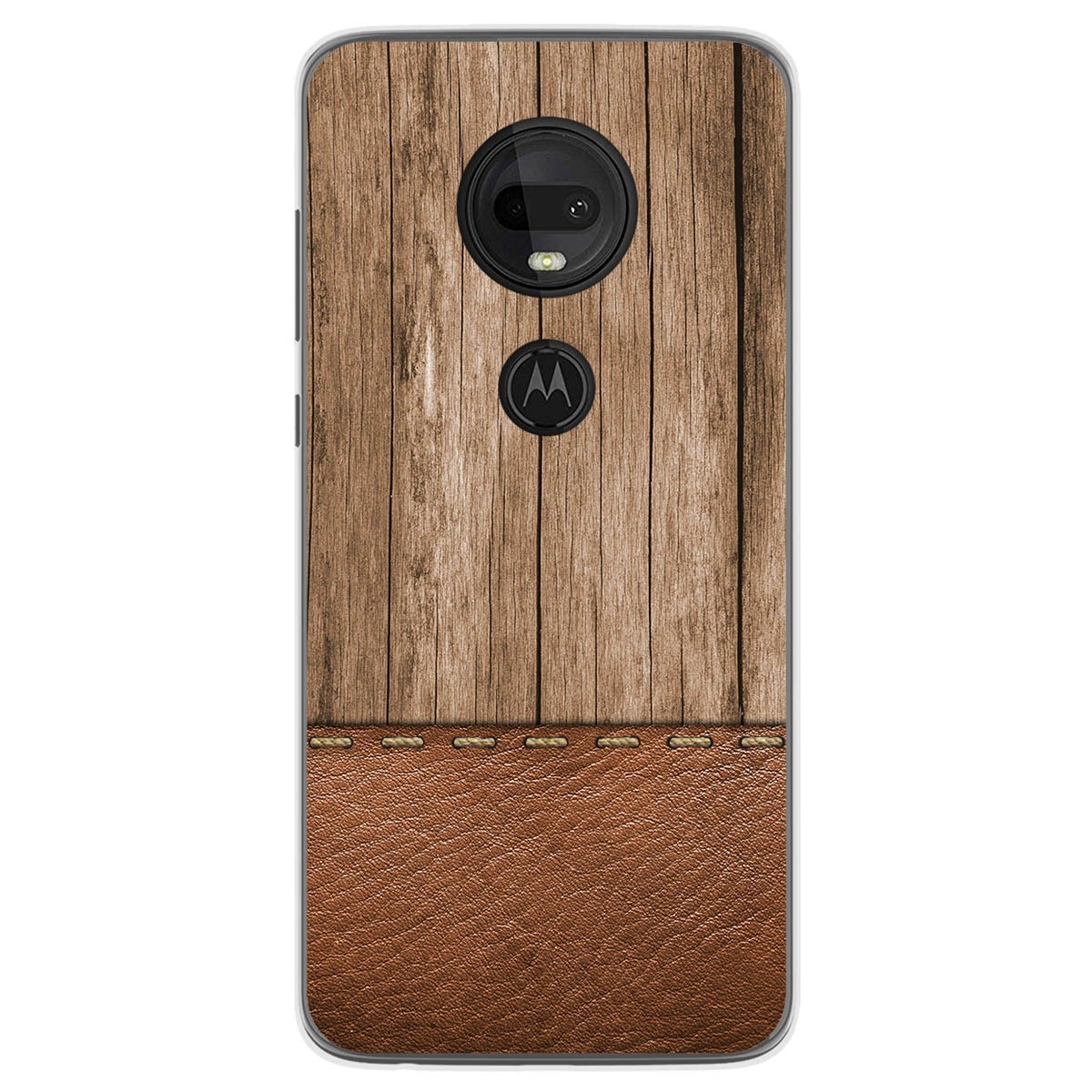 Funda Gel Tpu para Motorola Moto G7 / G7 Plus diseño Madera 09 Dibujos