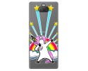 Funda Gel Transparente para Sony Xperia 10 diseño Unicornio Dibujos