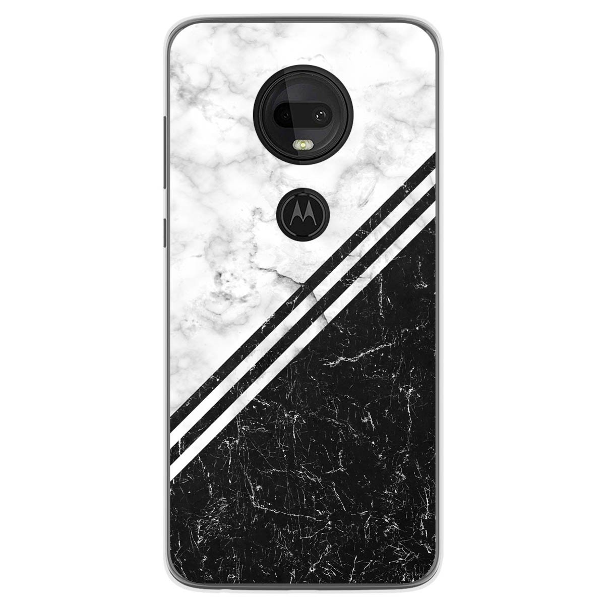 Funda Gel Tpu para Motorola Moto G7 / G7 Plus diseño Mármol 01 Dibujos