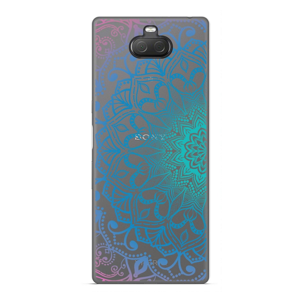 Funda Gel Transparente para Sony Xperia 10 Plus diseño Mandala Dibujos