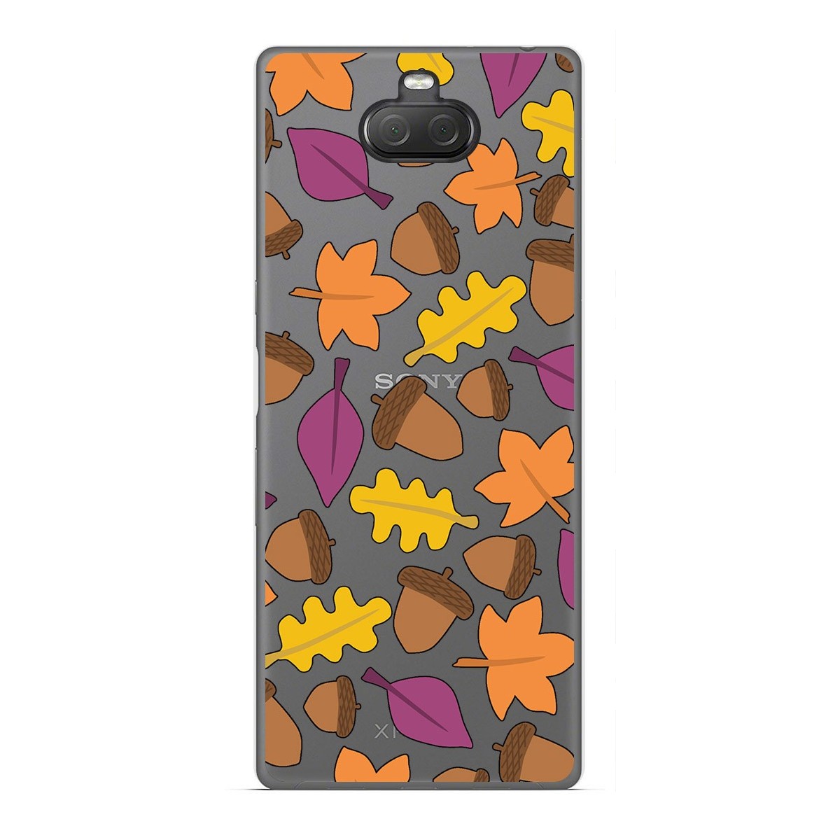 Funda Gel Transparente para Sony Xperia 10 Plus diseño Otoño Dibujos