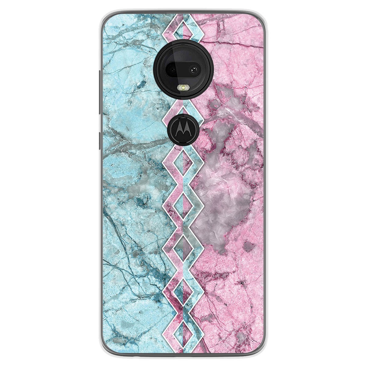 Funda Gel Tpu para Motorola Moto G7 / G7 Plus diseño Mármol 08 Dibujos