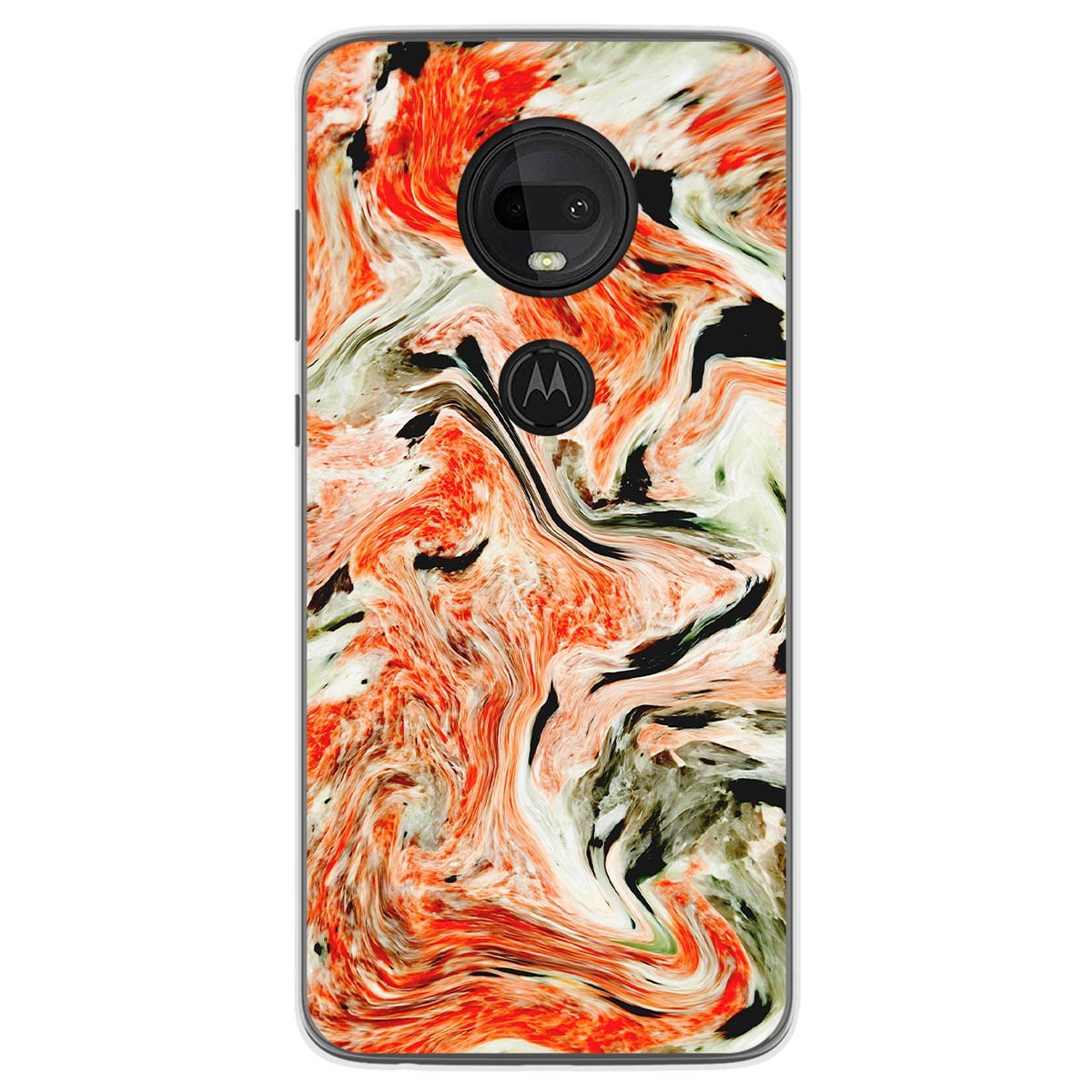 Funda Gel Tpu para Motorola Moto G7 / G7 Plus diseño Mármol 12 Dibujos