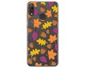 Funda Gel Transparente para Huawei Y7 2019 diseño Otoño Dibujos