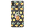 Funda Gel Transparente para Huawei Y7 2019 diseño Piña Dibujos