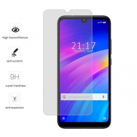 Protector Cristal Templado para Xiaomi Redmi 7 Vidrio