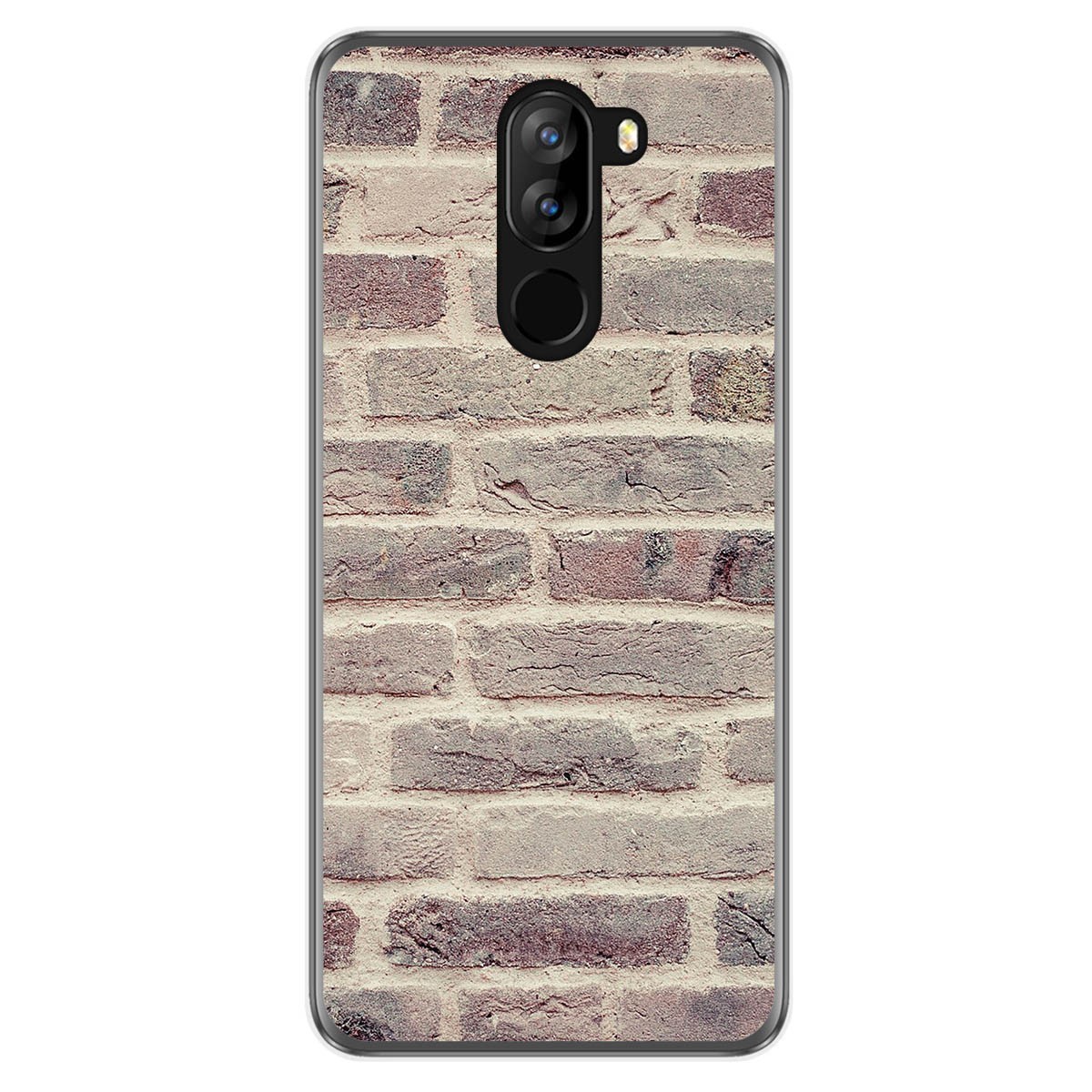 Funda Gel Tpu para Doogee X60L diseño Ladrillo 01 Dibujos