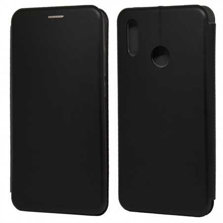Funda Libro Soporte Magnética Elegance Negra Huawei P Smart 2019 / Honor 10 Lite