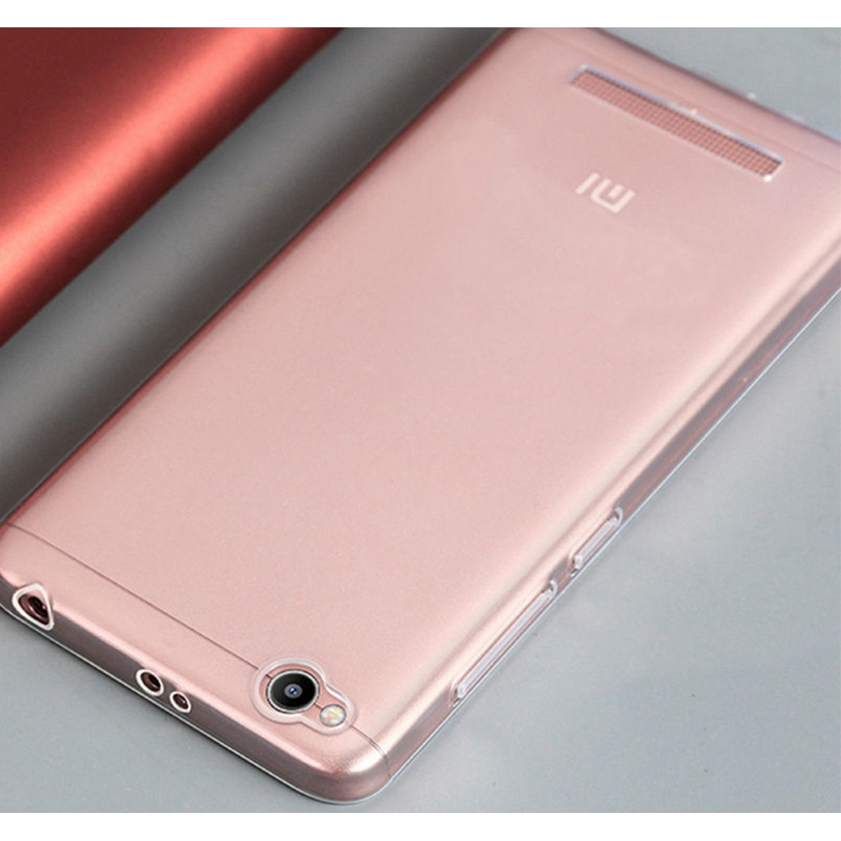 Funda Gel Tpu Fina Ultra-Thin 0,5mm Transparente para Xiaomi Redmi 4A