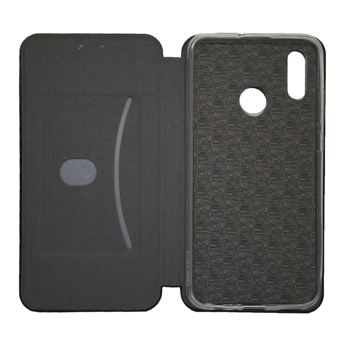 Funda Libro Soporte Magnética Elegance Negra Huawei P Smart 2019 / Honor 10 Lite